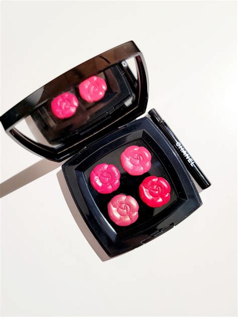 chanel camellia lip palette|chanel rouge lipstick.